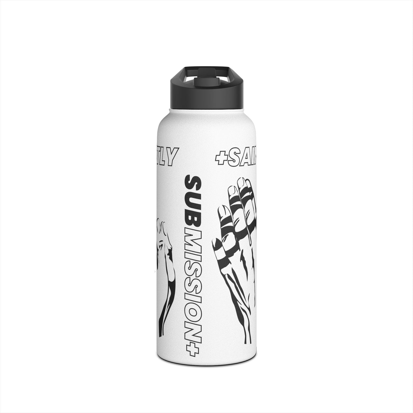 Saintly Submission Stainless Steel Water Bottle