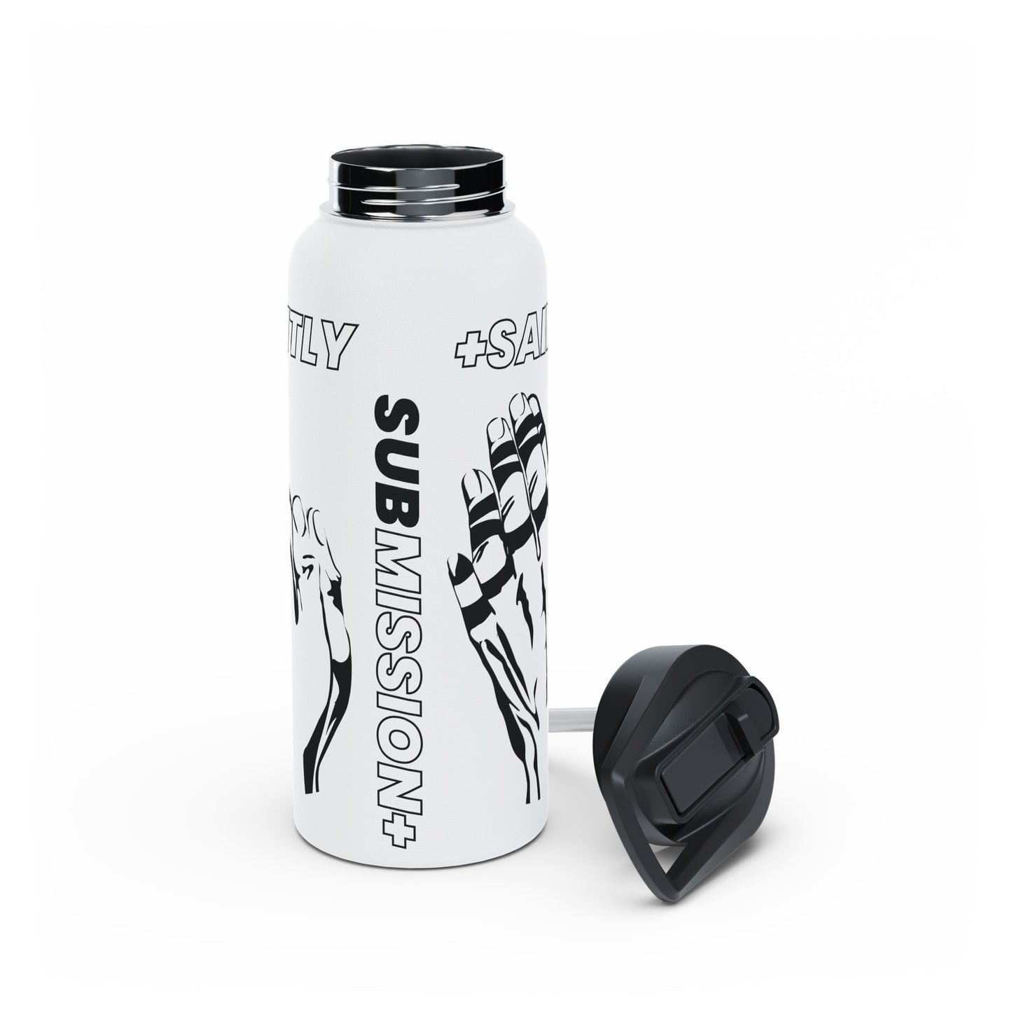 Saintly Submission Stainless Steel Water Bottle